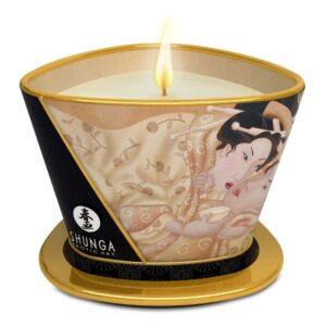 Lumanare de masaj pentru cuplu Massage Vanilla Candle Shunga