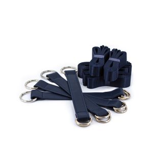 Bondage Couture - Bed Restraints - Blue Avantaje