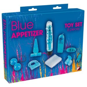 Blue Appetizer 8-piece set