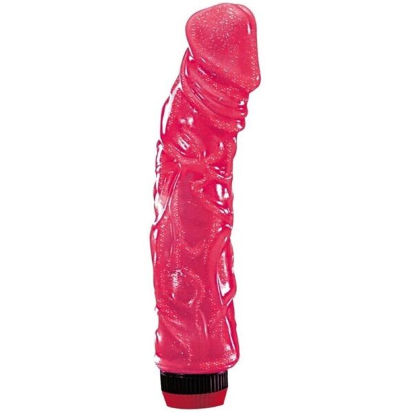 4024144550357 vibrator big jelly pink