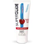 4042342001471 hot superglide edible lubricant waterbased raspberry 75 ml