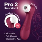 Pareri - 4061504051840 pro 2 generation 3 with liquid air wine red bluetooth/app