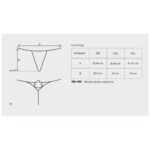 Model - 5900308555378 luiza thong red s/m