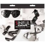 657447096570 sinful bondage kit black - Ambalaj