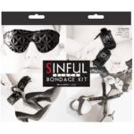 657447096570 sinful bondage kit black