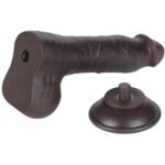 Model - 6942063400516 8 inch sliding skin dual layer dong black i