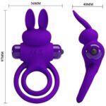 6959532324242 pretty love vibrant ring 3 purple - Detalii