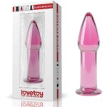 6970260902991 5 inch glass romance pink