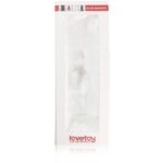 6970260903097 4.5 inch glass romance plug clear - Ambalaj