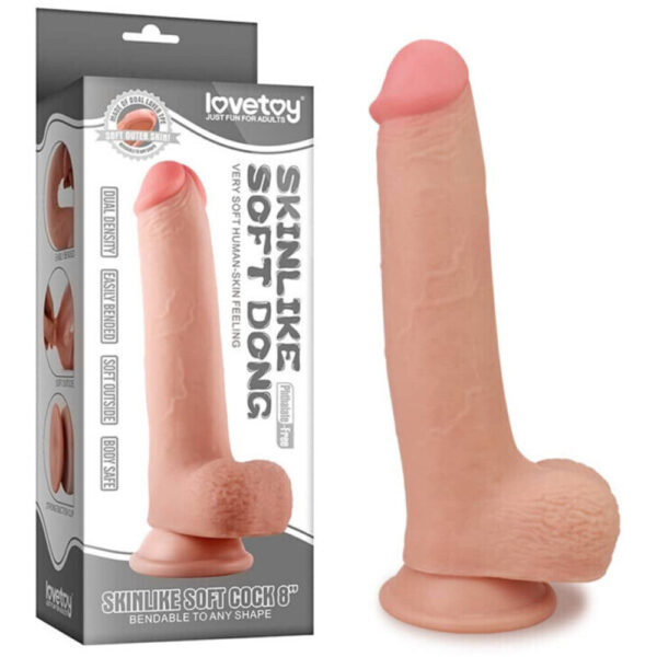 6970260906142 8 inch skinlike soft dong