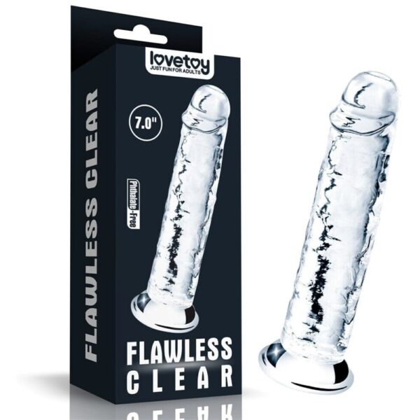 6970260906234-7.0''  Flawless Clear Dildo