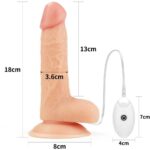 Model - 6970260908658 vibrating easy strapon set 7.0 inch