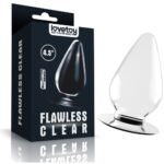 6970260908900-4.5''  Flawless Clear Anal Plug
