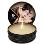 697309046091 mini massage candle 30ml/1oz excitation / intoxicating chocolate