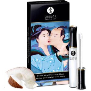 697309079105 shunga coconut oral pleasure gloss 10