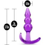 Avantaje - 819835026075 b yours triple bead plug purple
