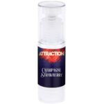 8435465323883 lubricant attraction champagne strawberry 50 ml - Ambalaj