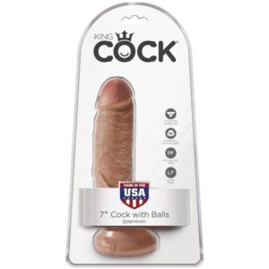 603912746358-7" Cock with Balls  Tan
