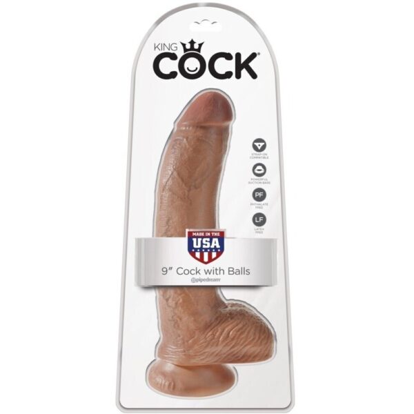 603912746372-9" Cock with Balls  Tan
