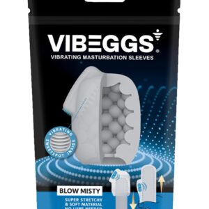4903462555407-VIBEGGS - Blow Misty - Vibrating Masturbation Sleeve - White